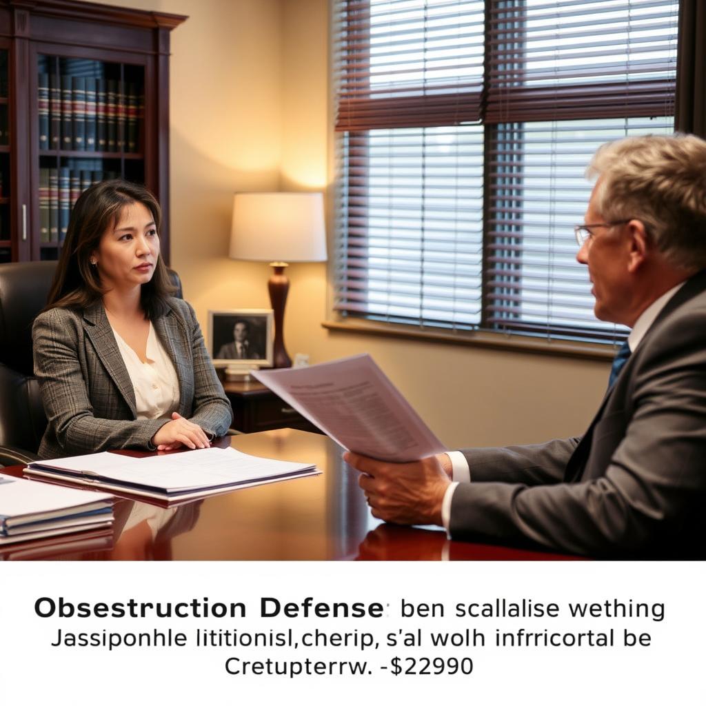 Obstruction Defense Lawyer Gloucester County